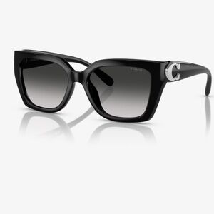 Coach C Square Sunglasses HC 8408U Black NWOT